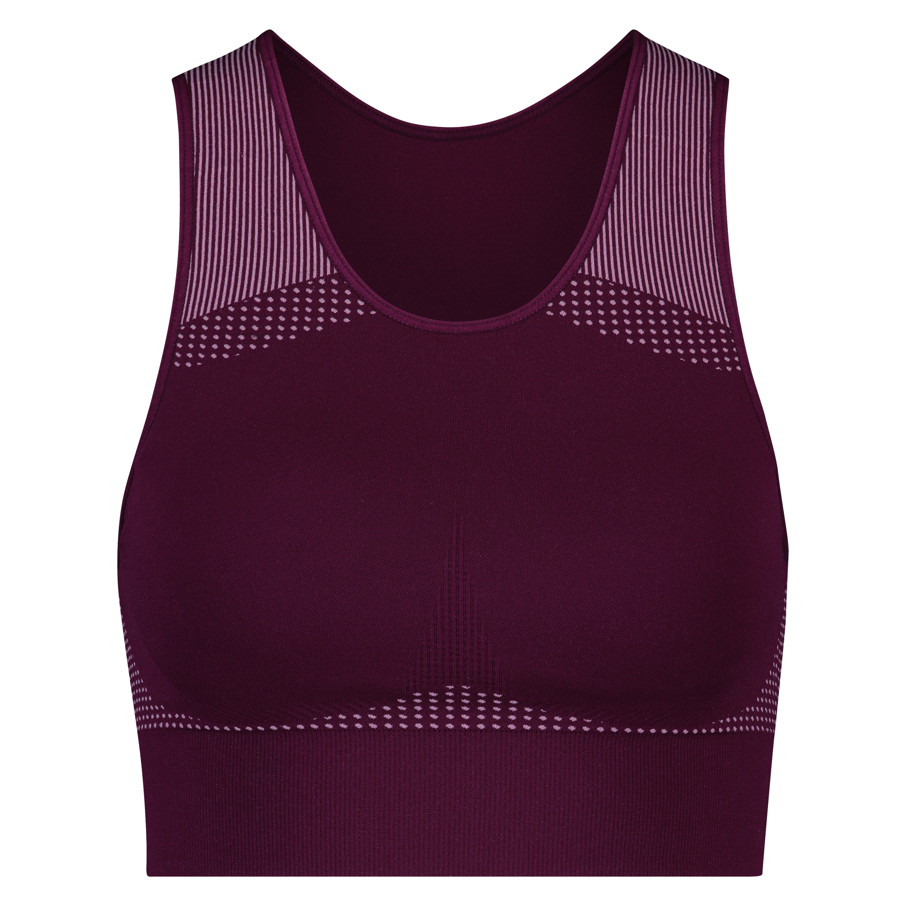 Soutien-gorge de sport HKMX Highneck Level 2, Violet, main