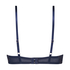 Soutien-gorge long rembourré à armatures Rya, Bleu