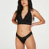 Brassière Halter Rosalyn préformée, Noir