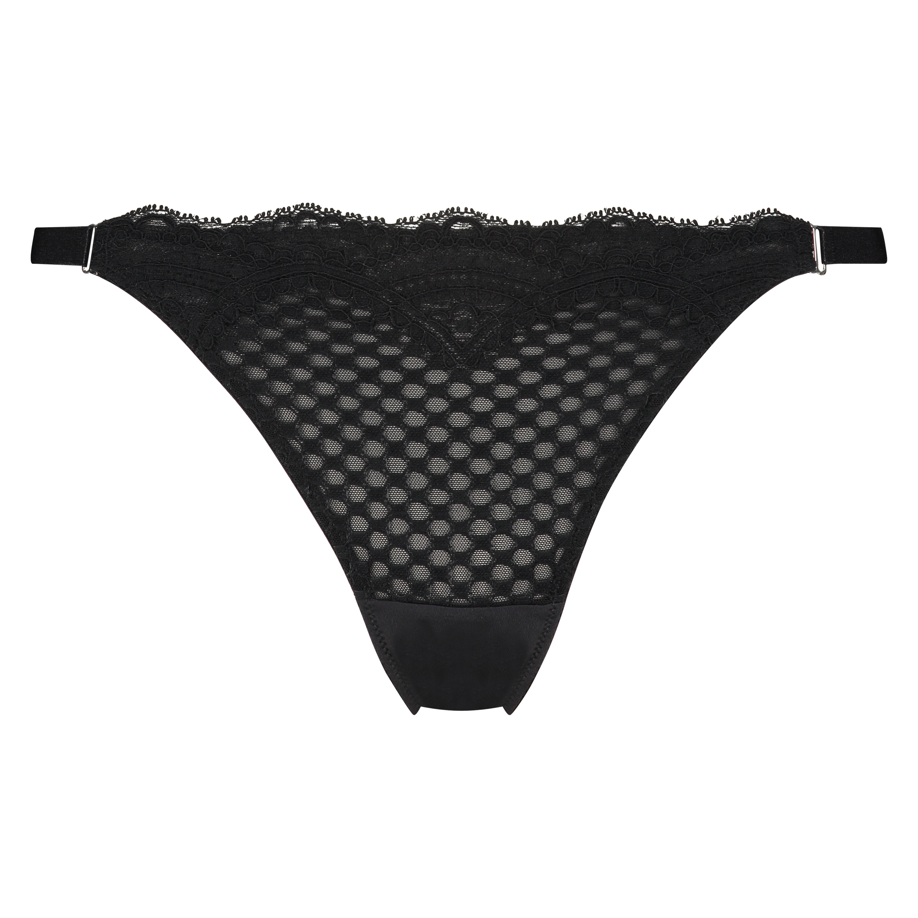 Tanga string Duckie, Noir, main
