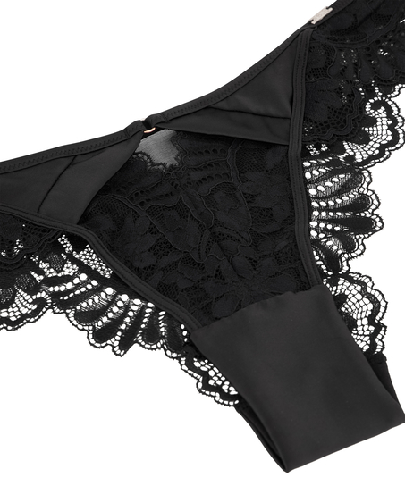 Slip brésilien Almendra, Noir