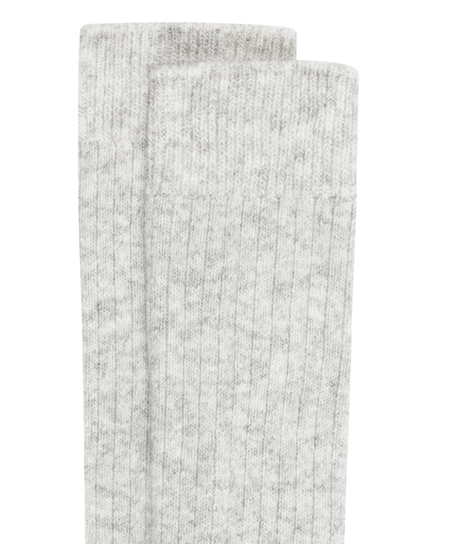 Chaussettes avec Cachemire, Gris