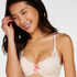 Soutien-gorge &agrave; armatures non-pr&eacute;form&eacute; Christina, Rose