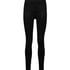 Velour leggings, Noir