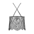 Camisole Lace Delphine, Noir