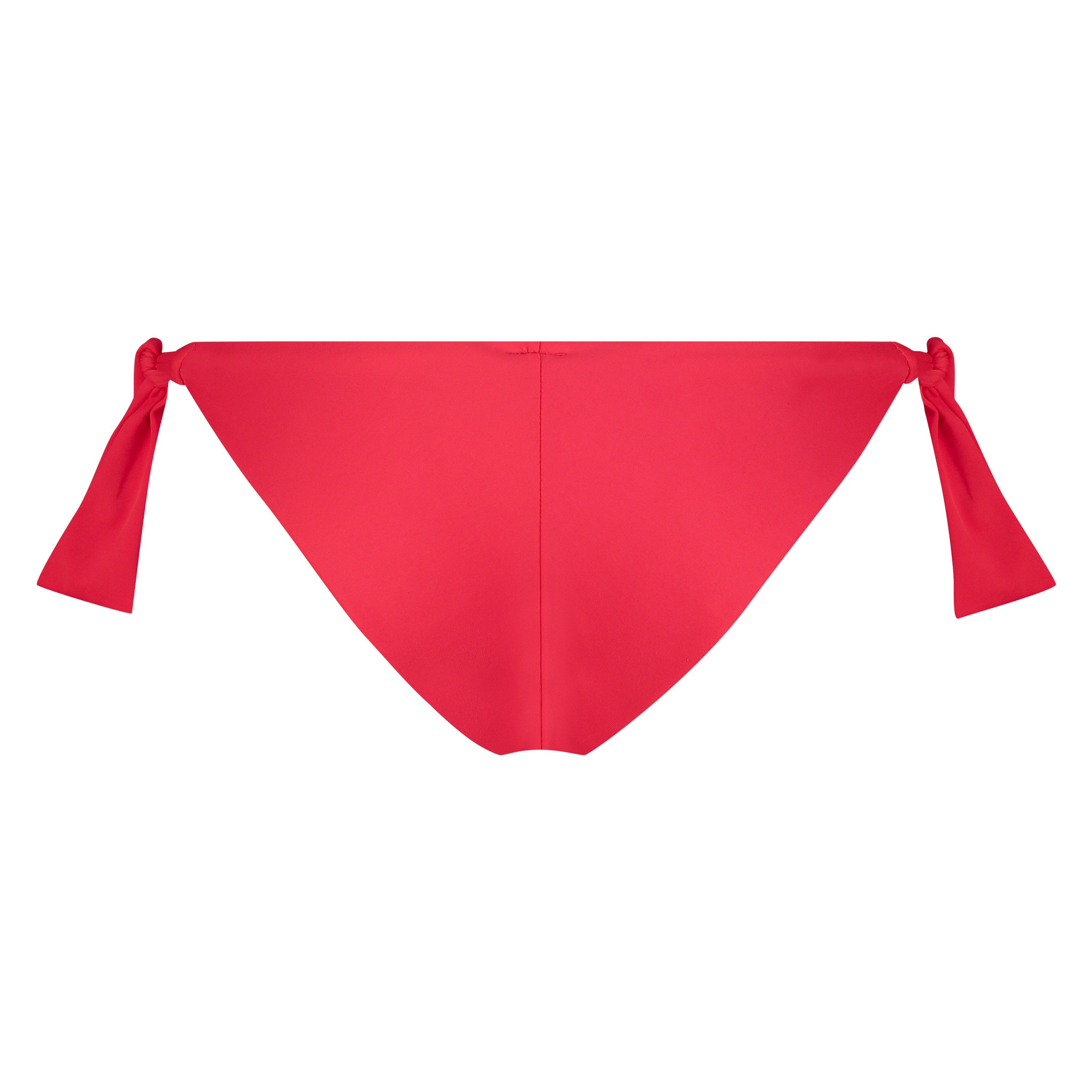 Slip de bikini brésilien Sunset Dream, Rouge, main