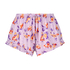 Short de pyjama Satin, Violet