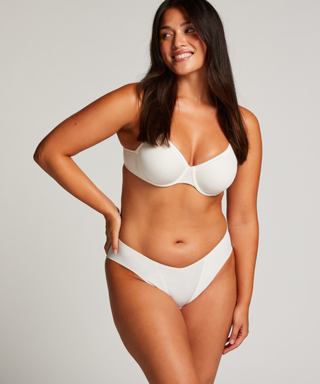 Slip Satin Fleece, Blanc