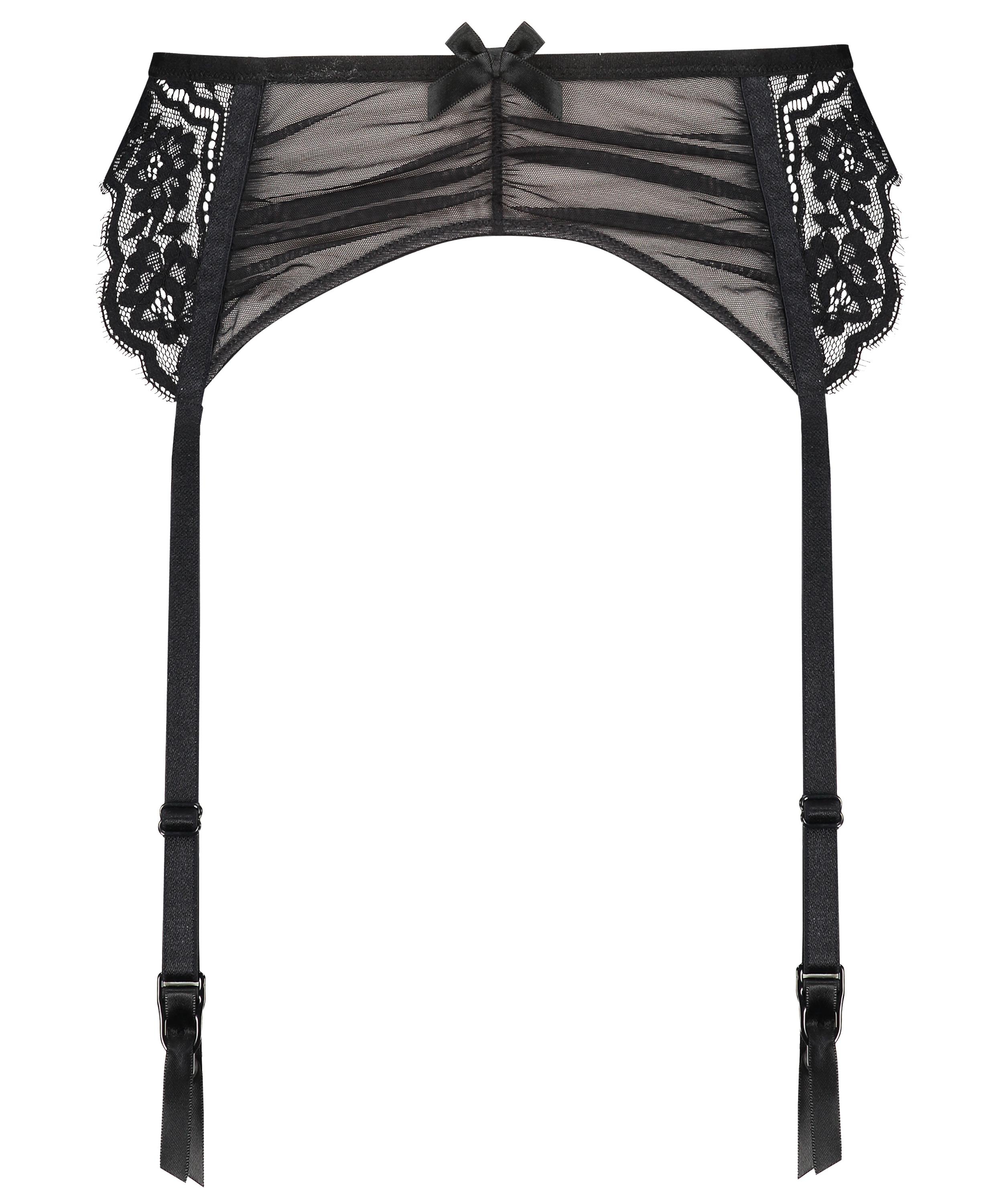 Jarretelle Allison Rebecca Mir, Noir, main