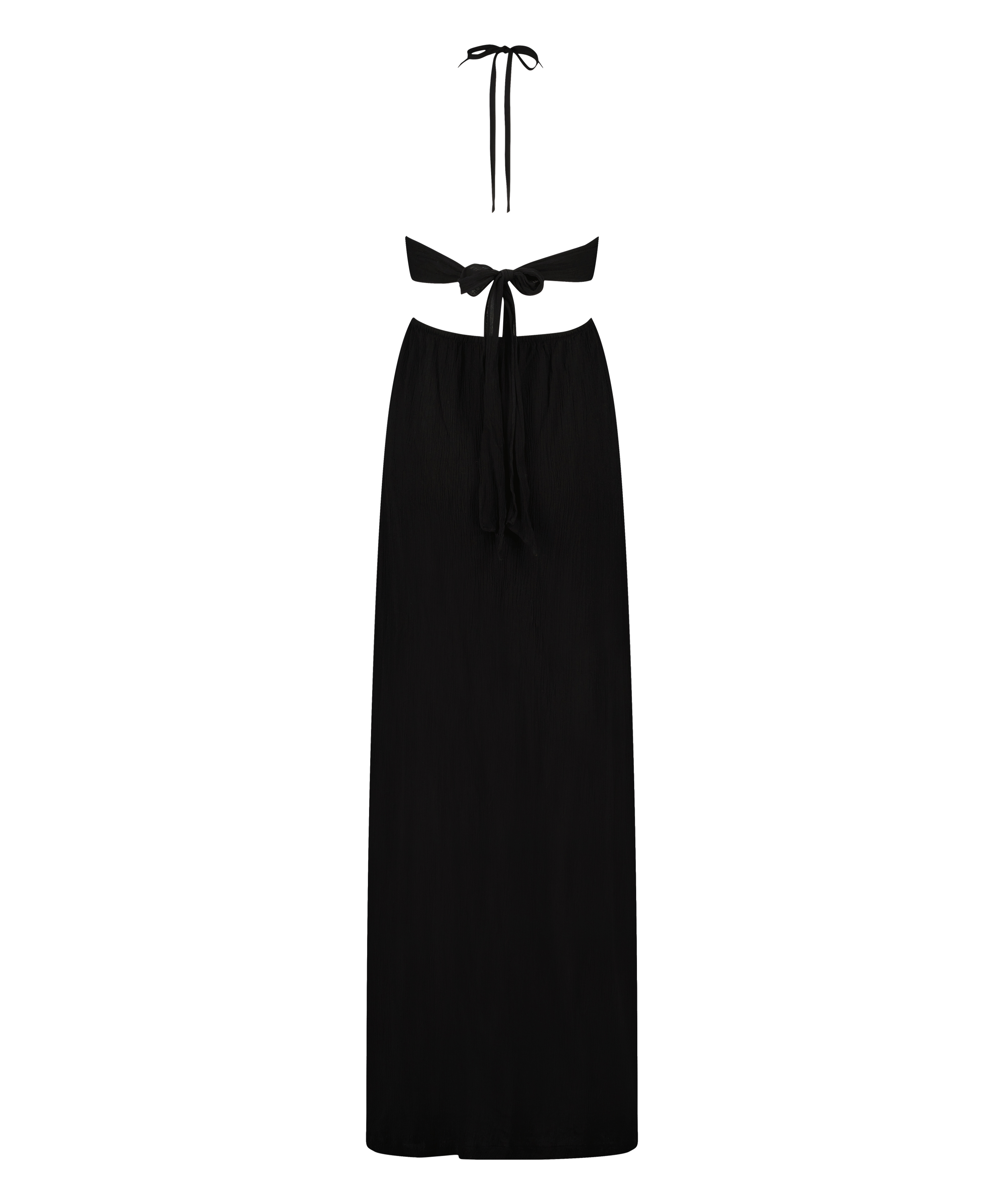 Caftan ouvert, Noir, main