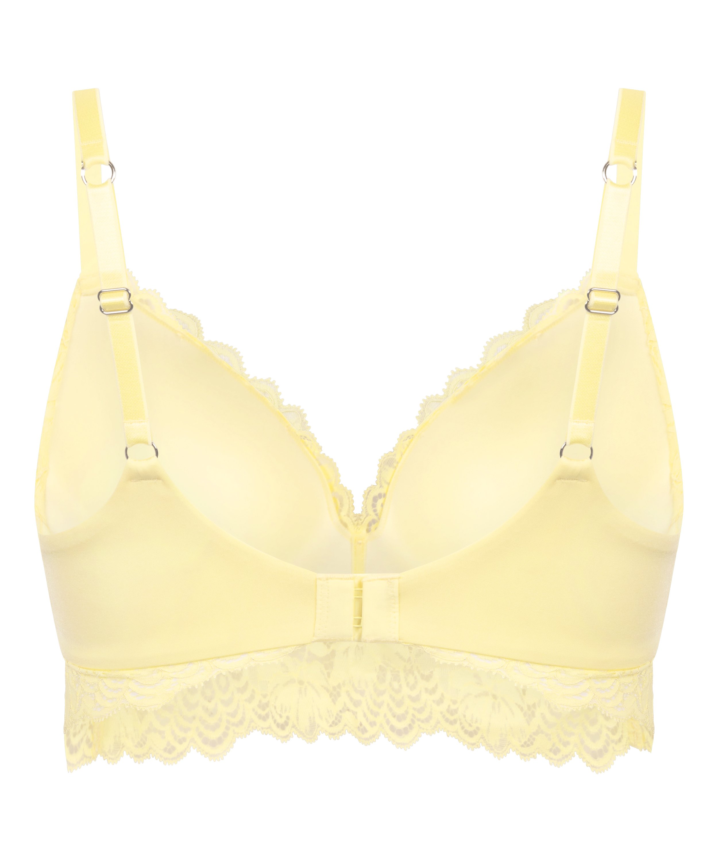 Soutien-gorge sans armatures préformé Andrea, Jaune, main