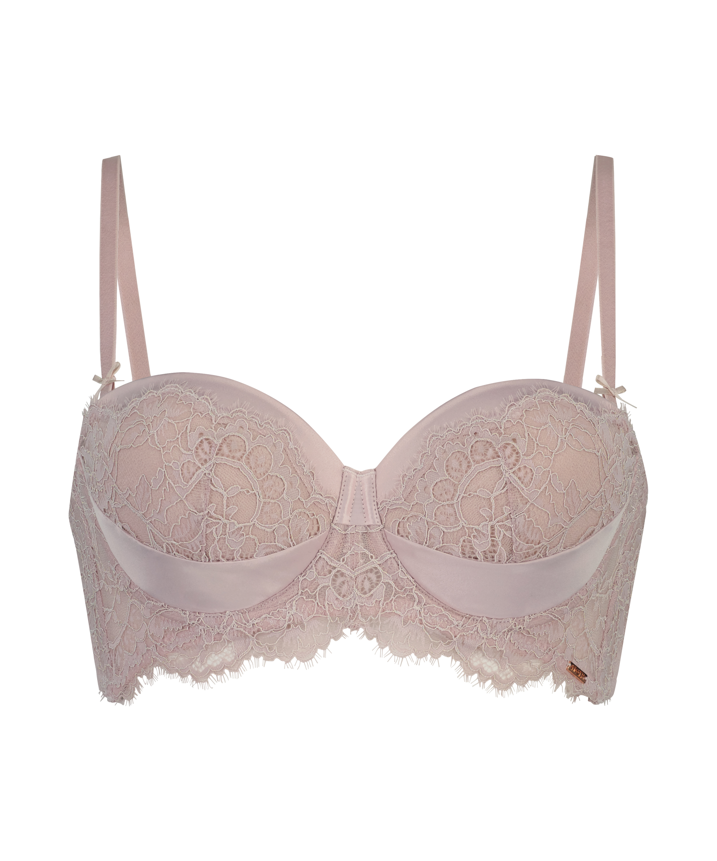 Soutien-gorge préformé sans bretelles avec armatures Leni, Violet, main