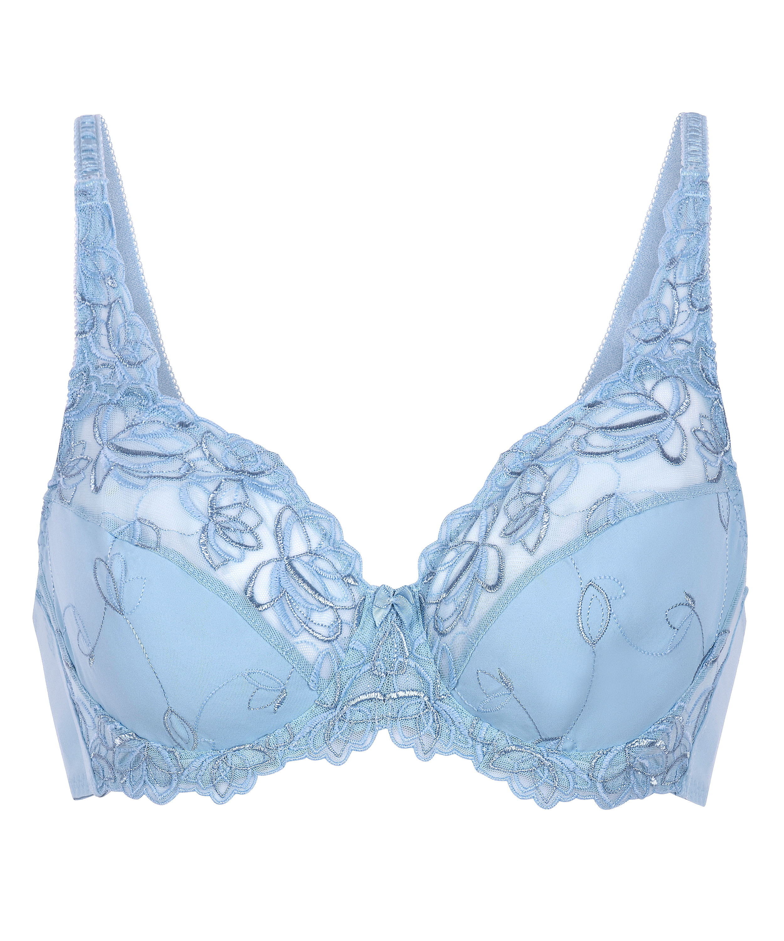 Soutien-gorge à armatures non-préformé Diva, Bleu, main