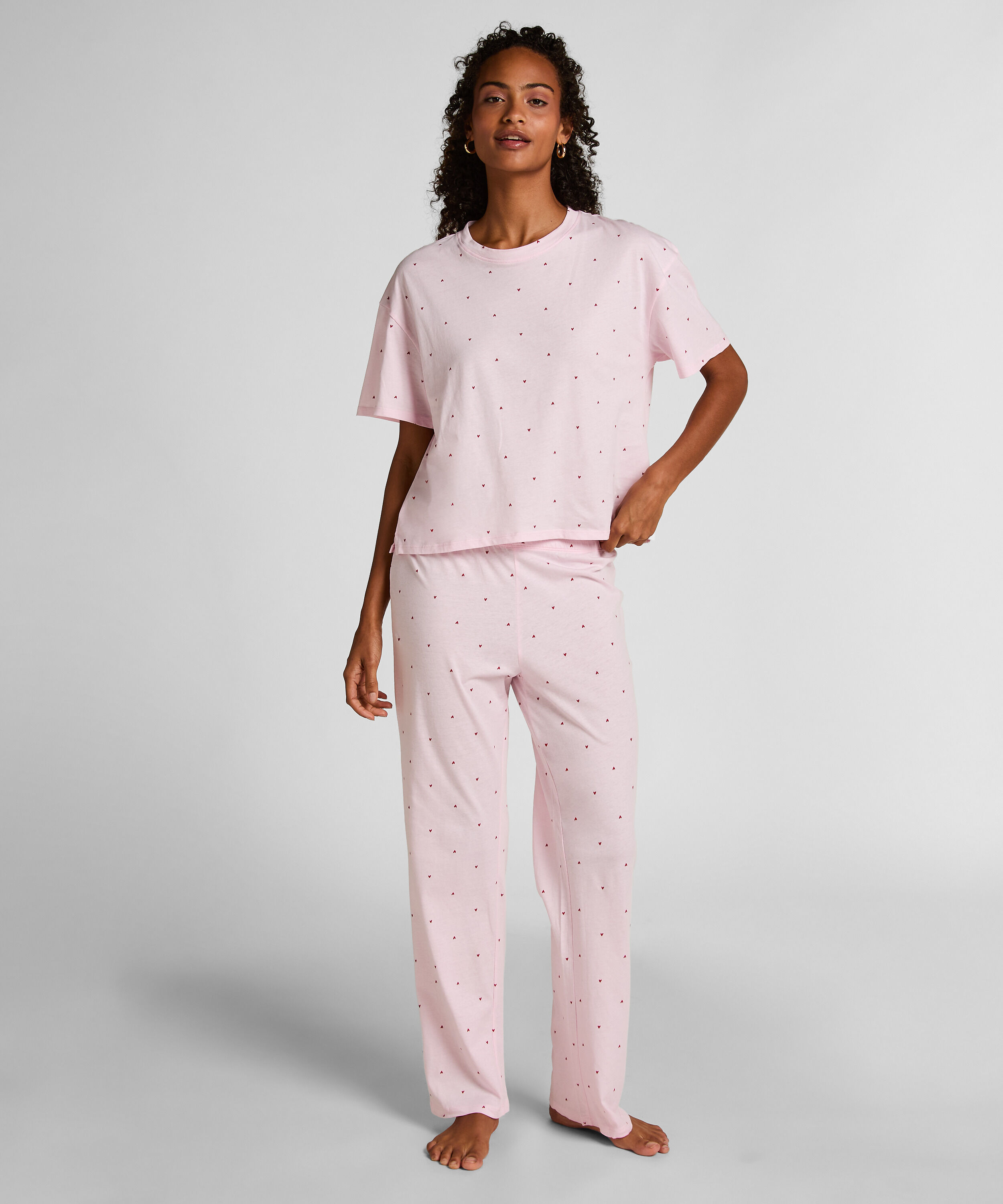 Pyjama en coton imprimé