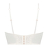 Soutien-gorge rembourré à armatures longline Zrika, Blanc