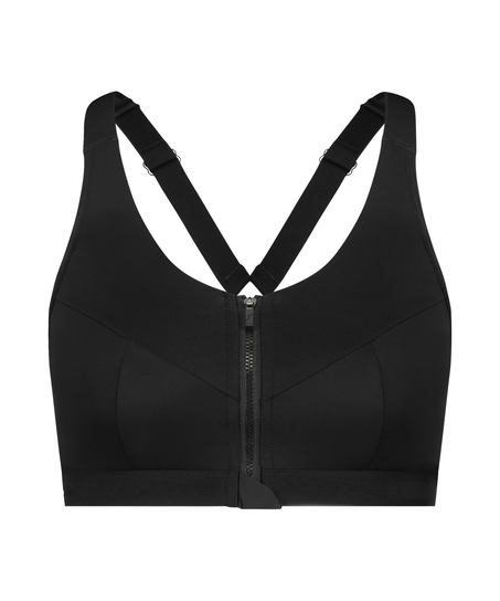 HKMX Soutien-gorge de sport The Pro Maintien niveau 3, Noir