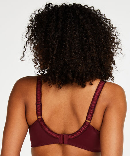 Soutien-gorge &agrave; armatures non-pr&eacute;form&eacute; Diva, Rouge