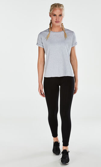 T-shirt de sport &agrave; manches courtes HKMX, Gris