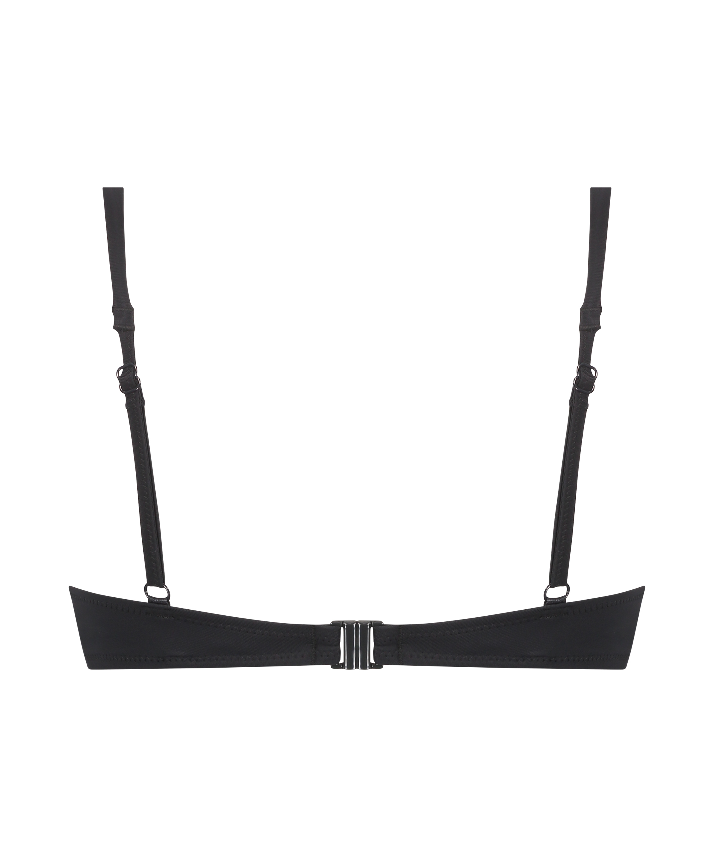 Haut de bikini push-up Luxe Taille A - E, Noir, main