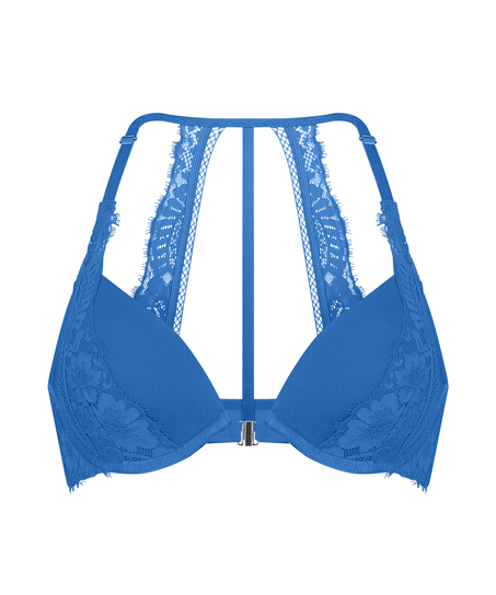 Soutien-gorge à armatures préformé push-up Milaan, Bleu
