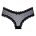 Slip br&eacute;silien V-shape Mesh, Noir