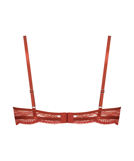 Soutien-gorge non-rembourr&eacute; &agrave; armatures Isabelle, Orange