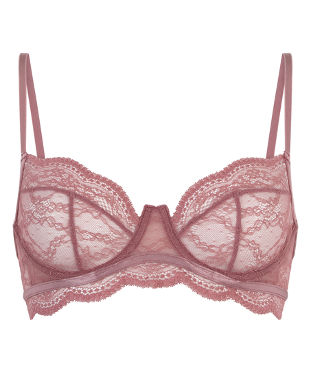 Soutien-gorge non-rembourré à armatures Isabelle, Rose