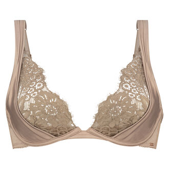 Soutien-gorge &agrave; armatures non-rembourr&eacute; Reyna, marron