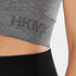 Soutien-gorge de sport HKMX Highneck Level 2 ombre, Gris