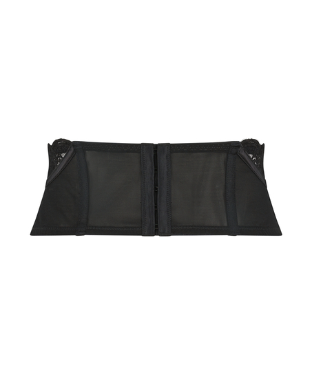 Corset waspie Lotta, Noir