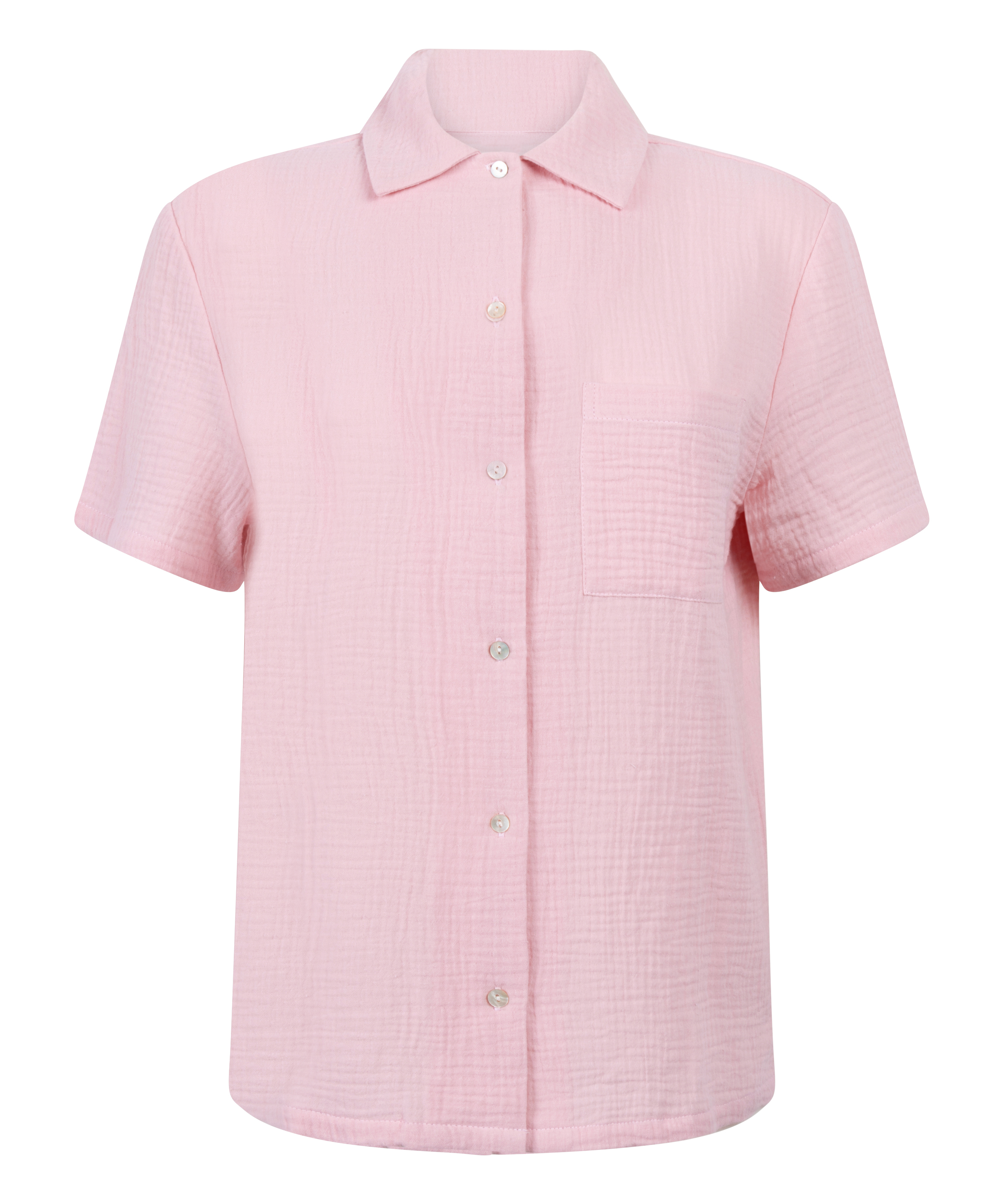 Veste en mousseline, Rose, main