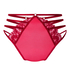 Culotte brésilienne jambe et taille haute Noeki, Rouge