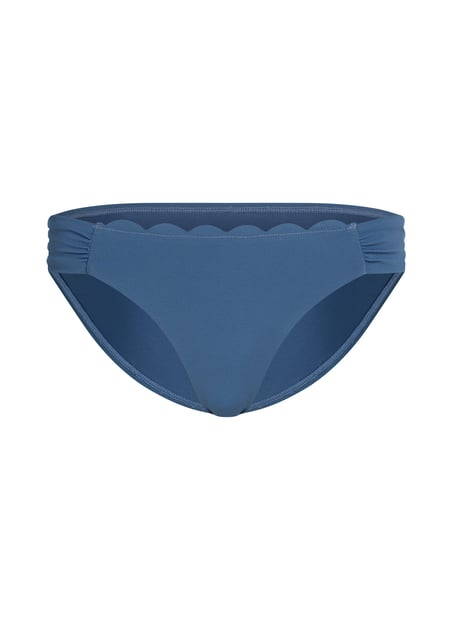 Slip de Bikini Rio Scallop, Bleu