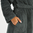 Peignoir Fleece, Vert