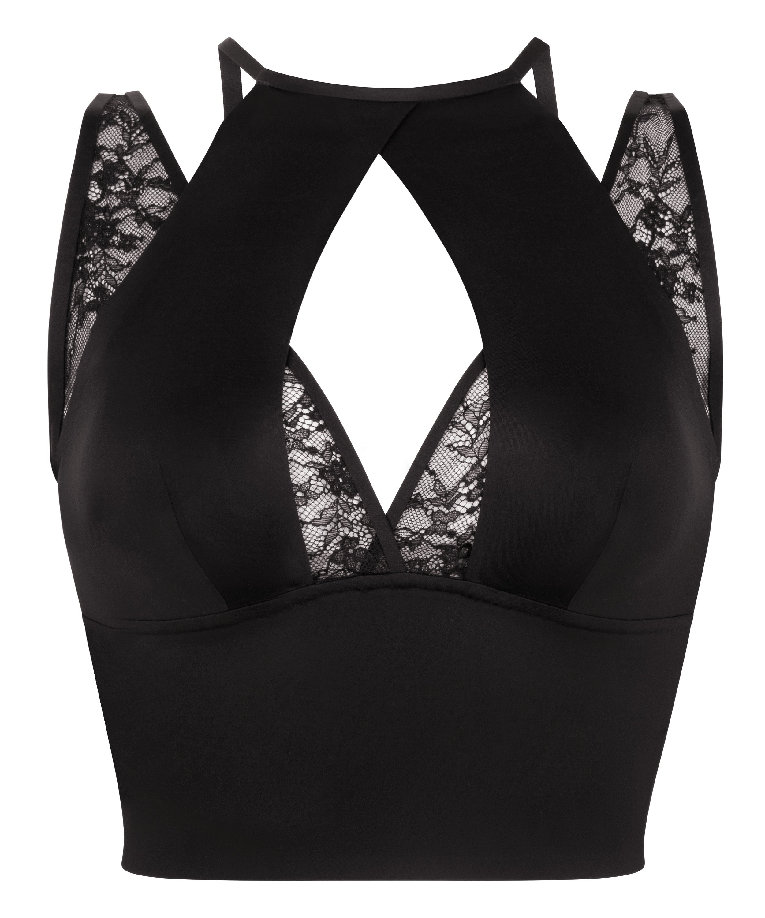 Brassière Vivianne, Noir, main