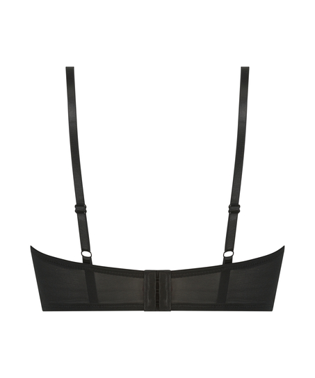 Soutien-gorge à armatures non-préformé longline Emily, Noir