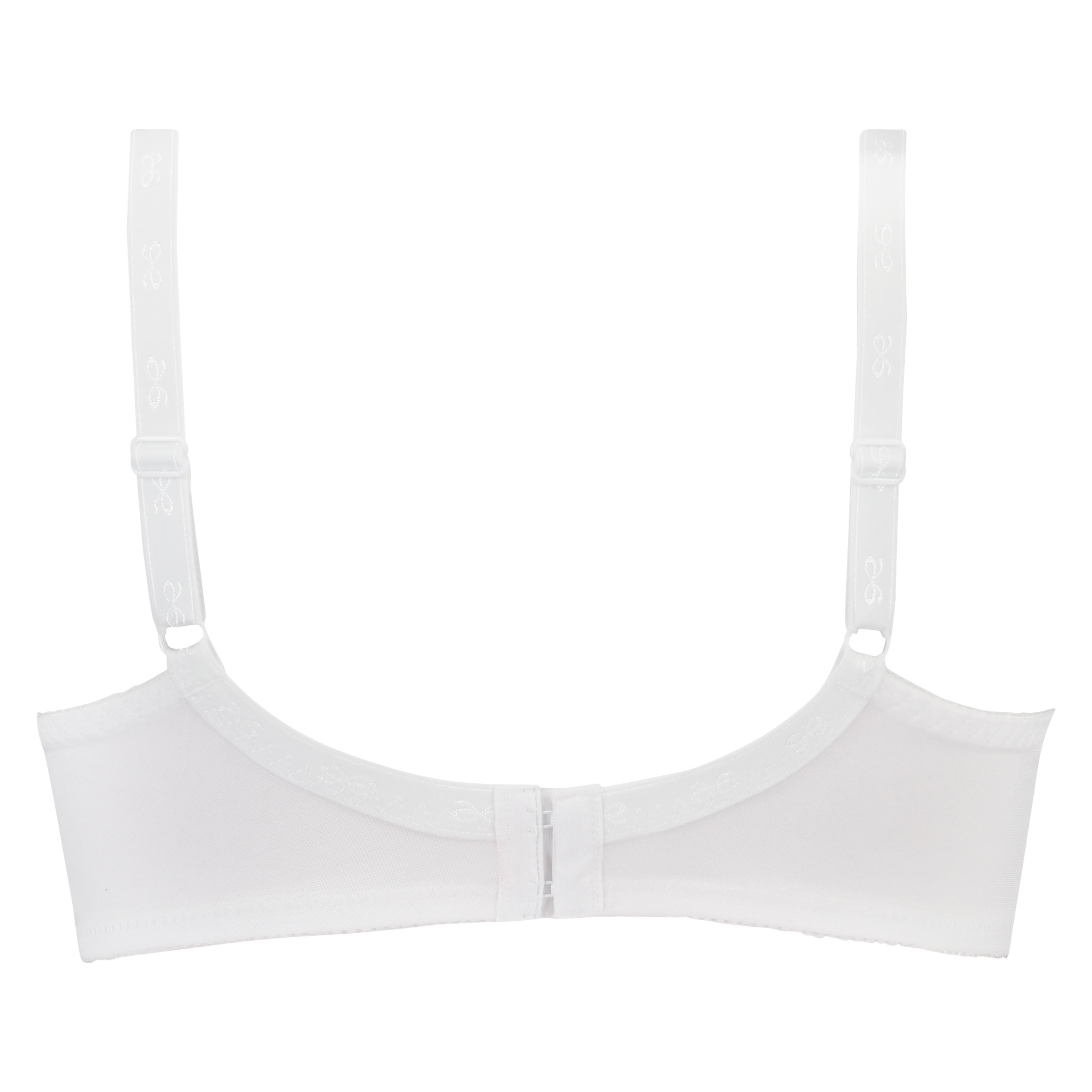 Soutien-gorge sans armatures non-préformé Sara, Blanc, main