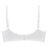 Soutien-gorge sans armatures non-préformé Sara, Blanc