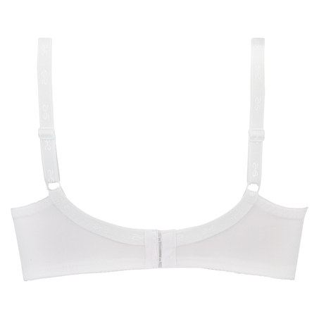 Soutien-gorge sans armatures non-préformé Sara, Blanc