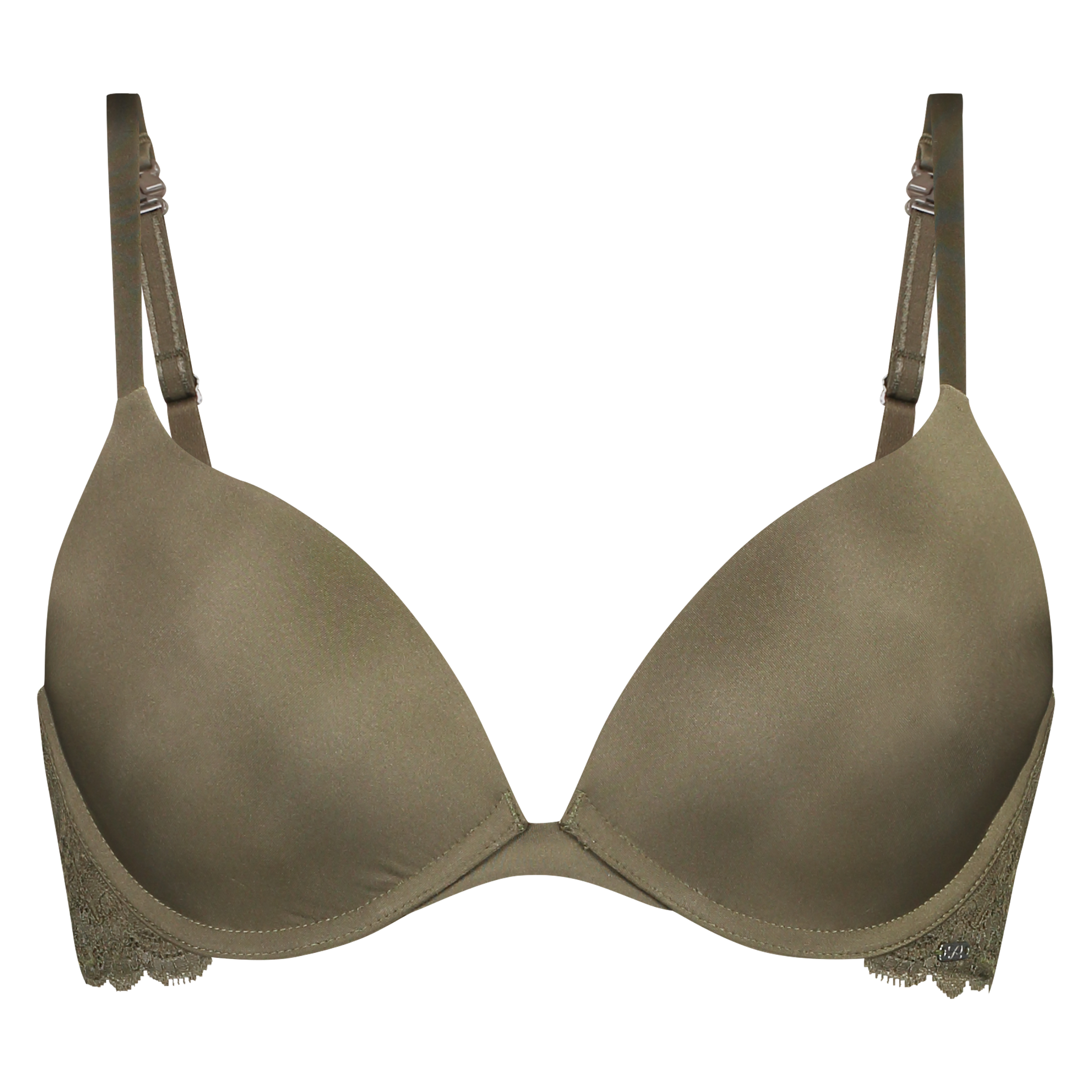 Soutien-gorge &agrave; armatures pr&eacute;form&eacute; push-up Angie, Vert, main
