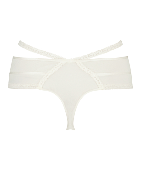 String Lorraine Curvy, Blanc