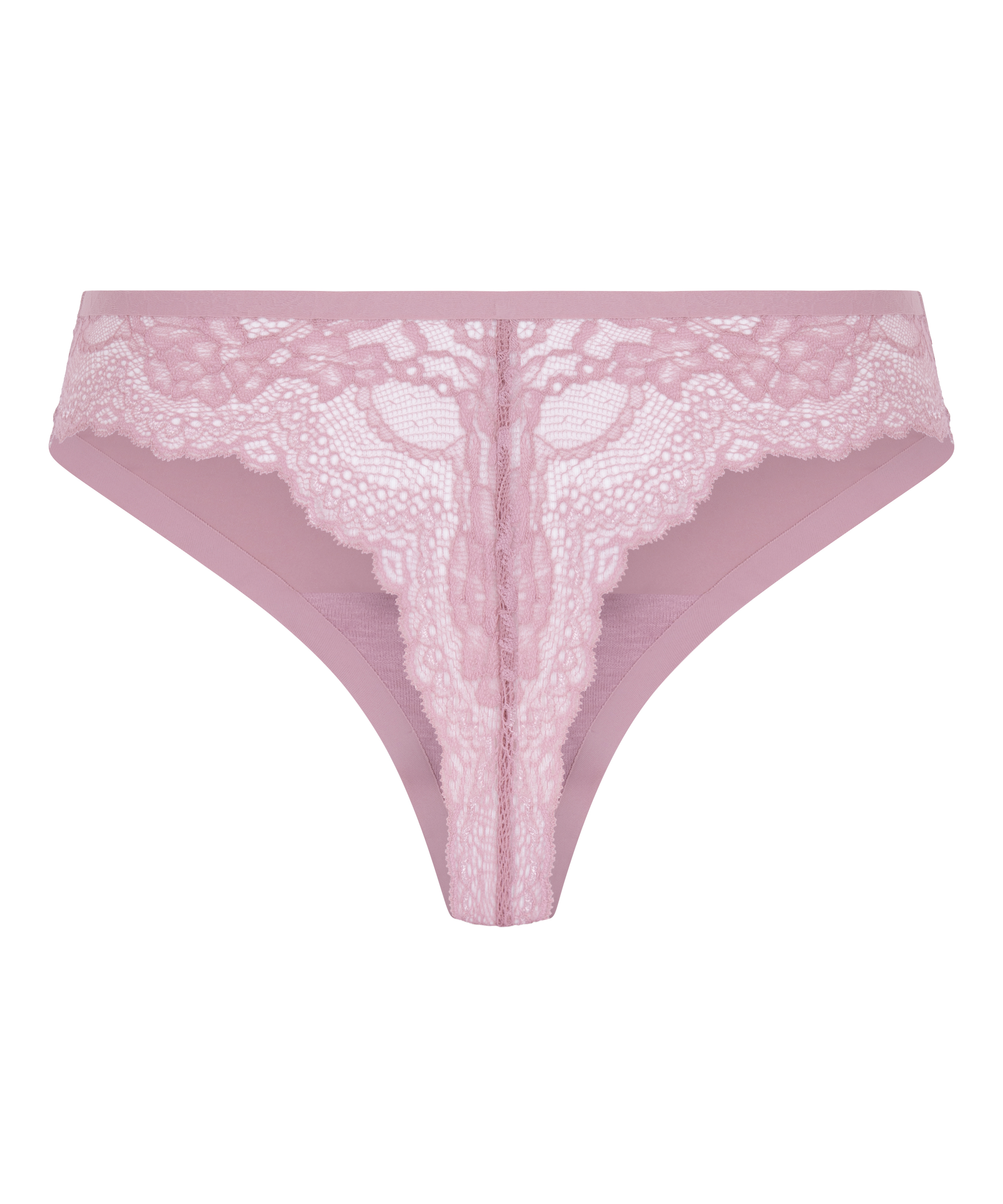 Invisible string Lace Back, Rose, main