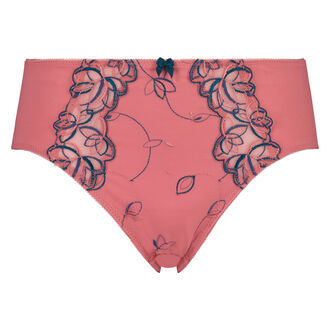 Slip taille haute Diva, Rose