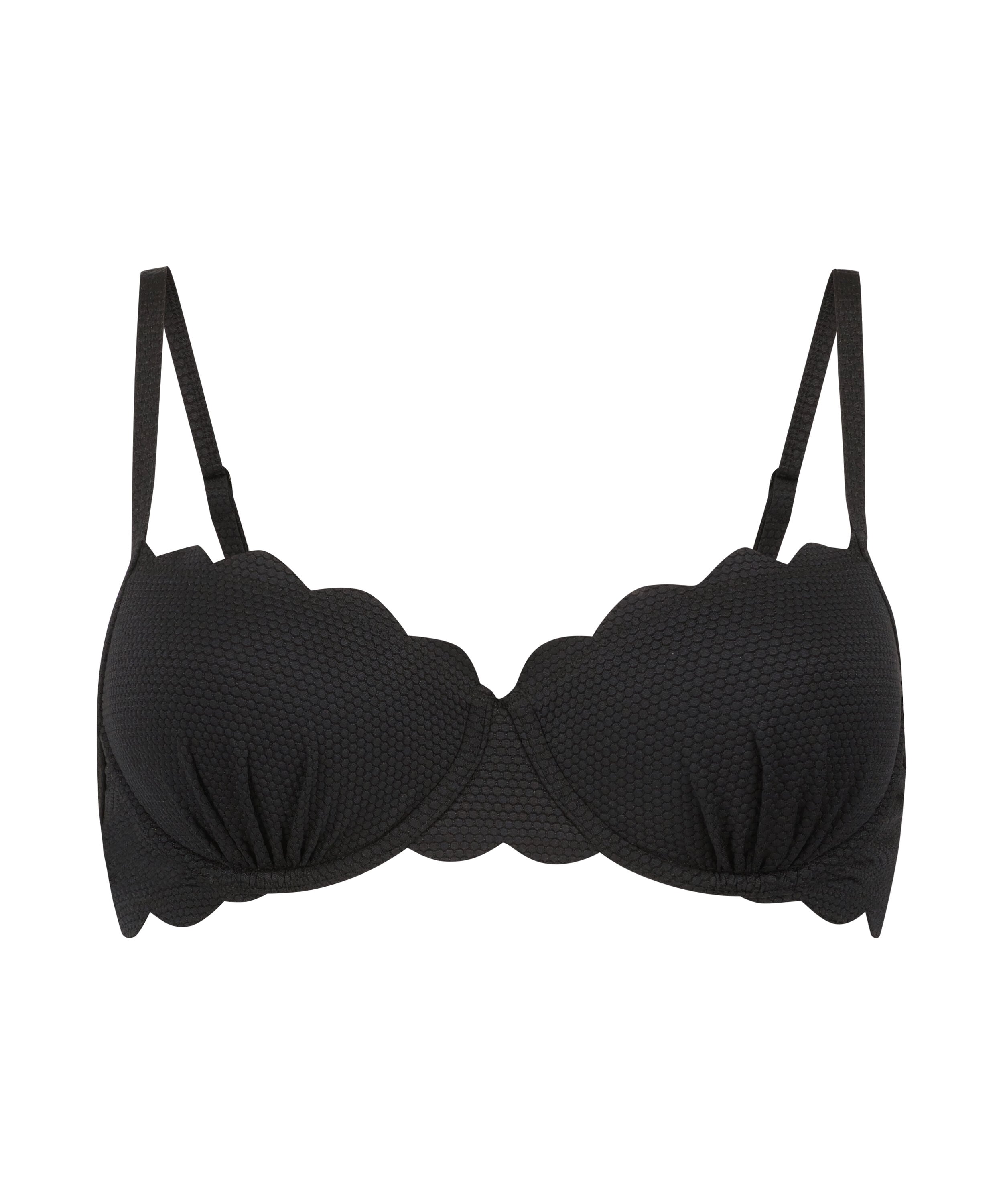 Haut de bikini préformé à armatures Scallop