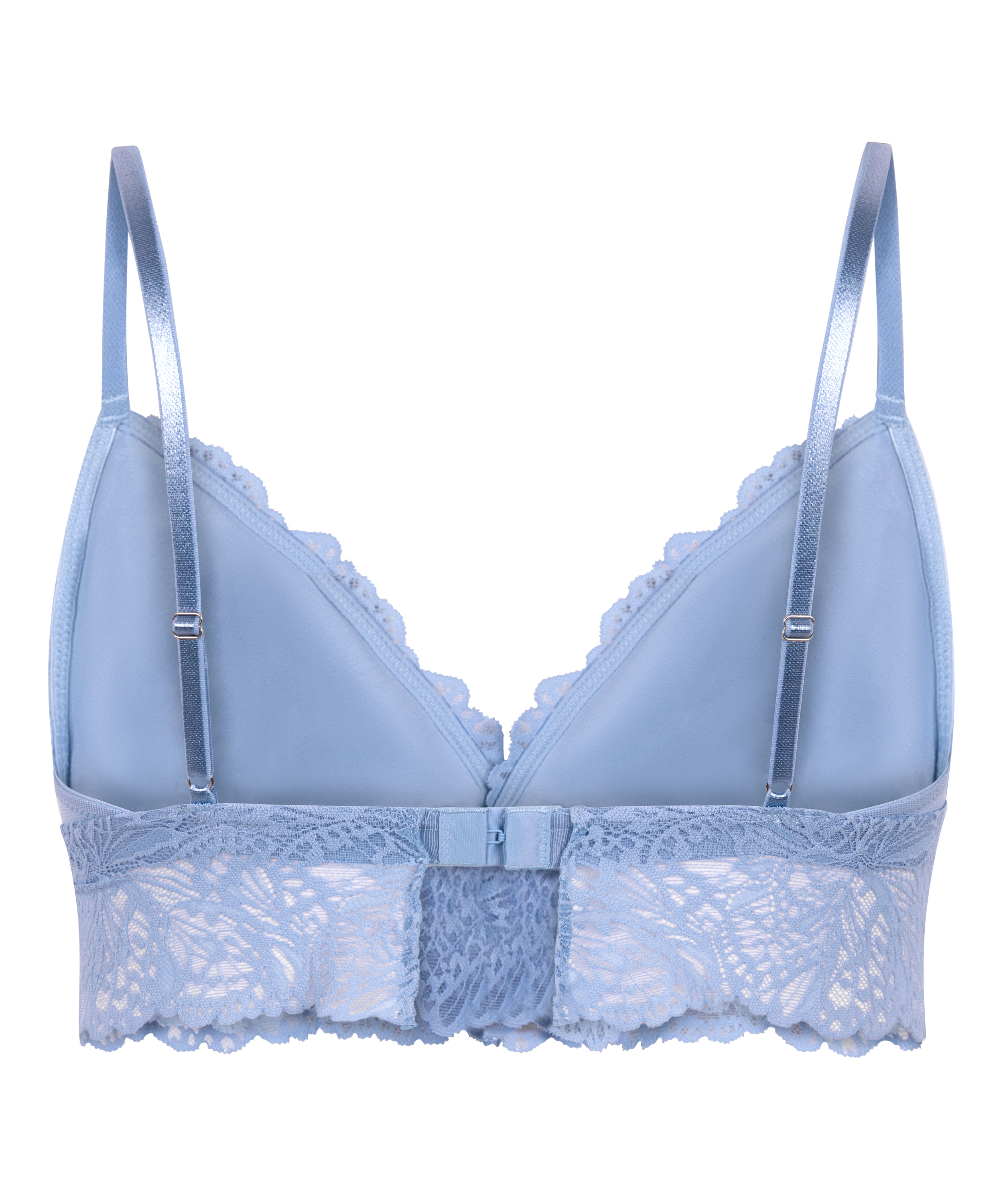 Brassière triangle Posie, Bleu, main