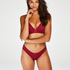 Slip brésilien Lola, Rouge