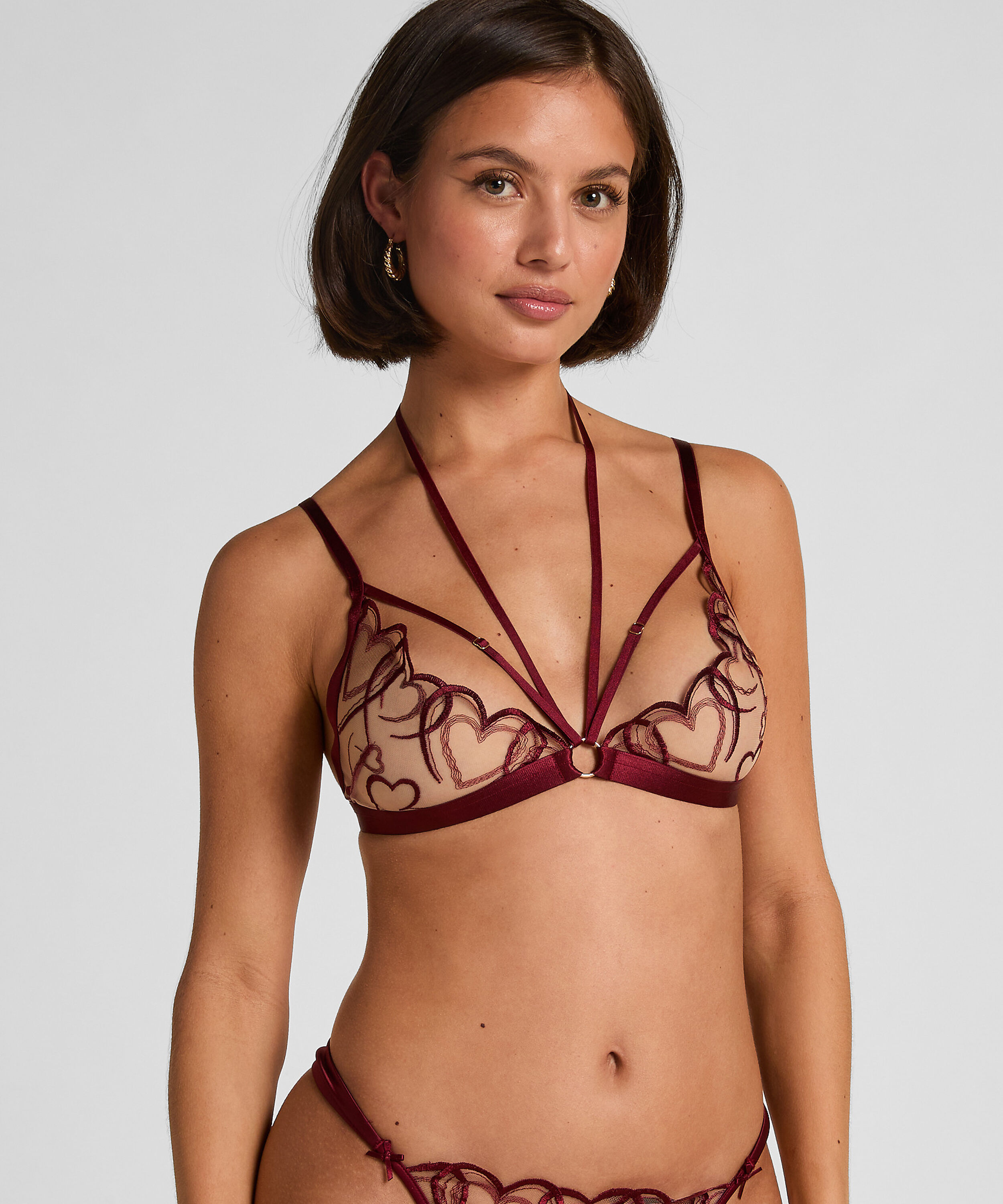 Haut de corset Olivia, Rouge Haut de corset Olivia, Rouge