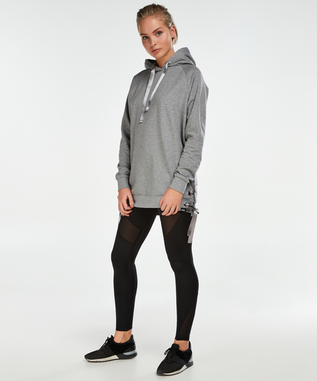 Sweat HKMX lacé, Gris