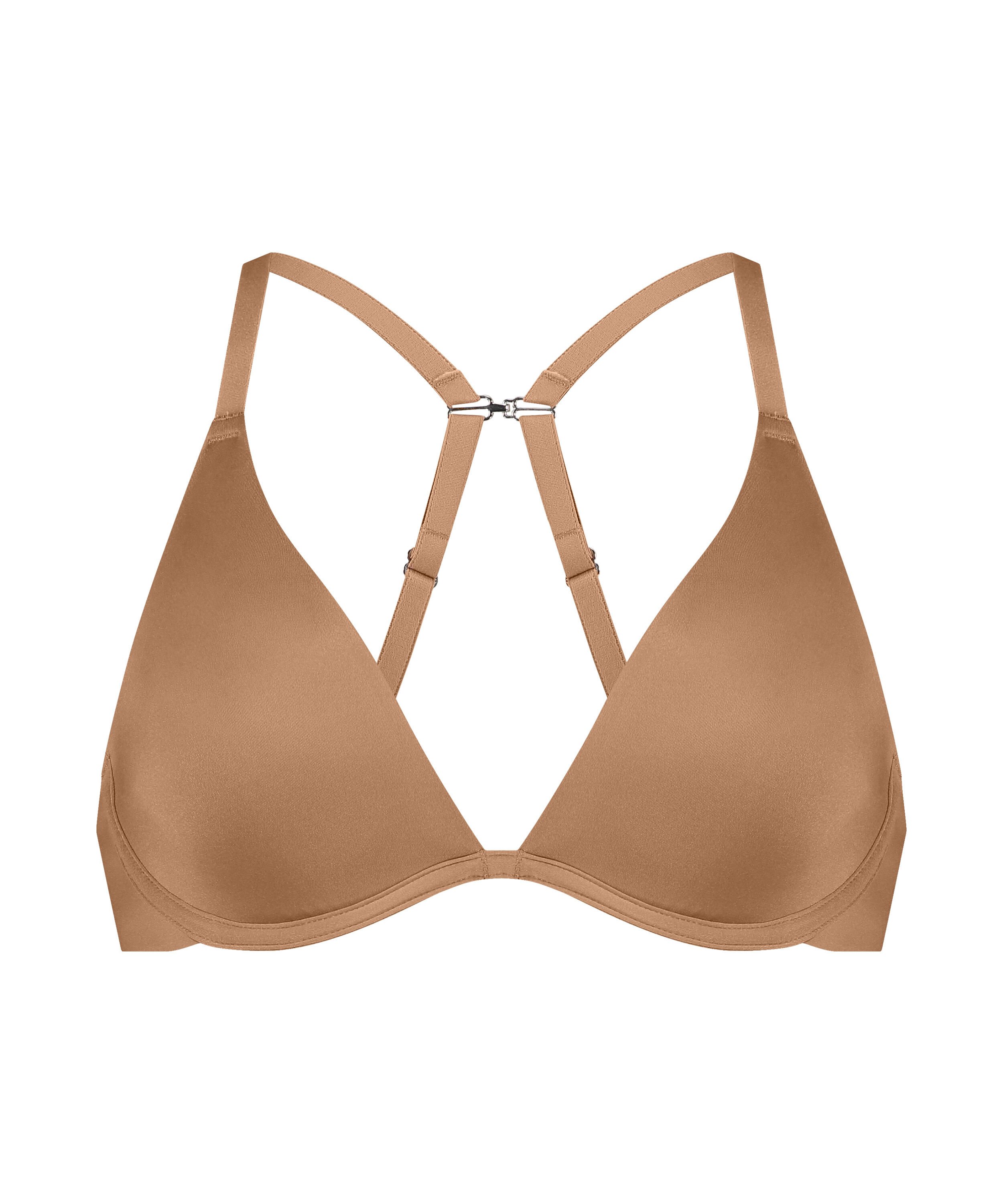 Soutien-gorge &agrave; armatures non-pr&eacute;form&eacute; Smooth, Marron