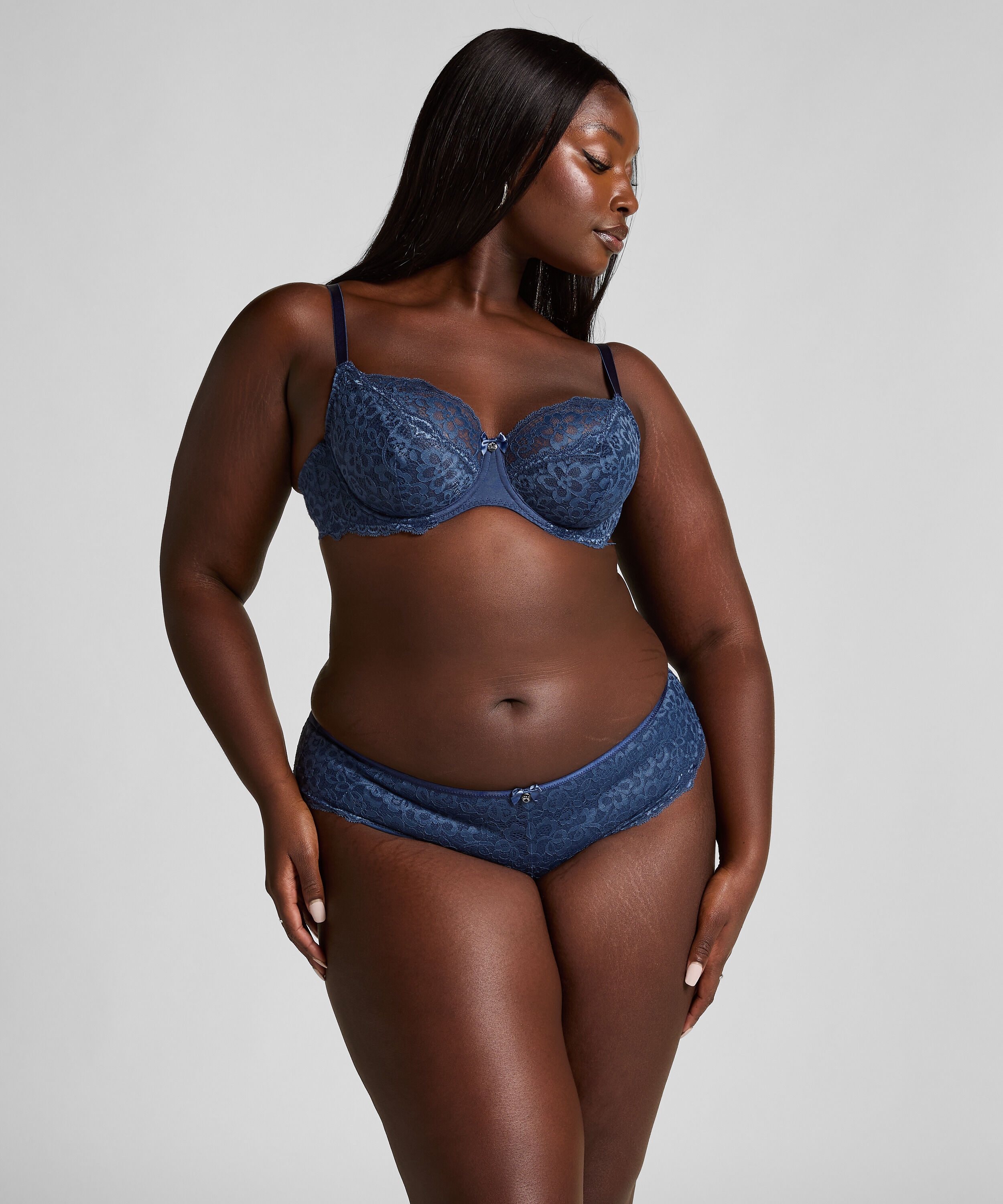 Soutien-gorge à armatures non-préformé Marine